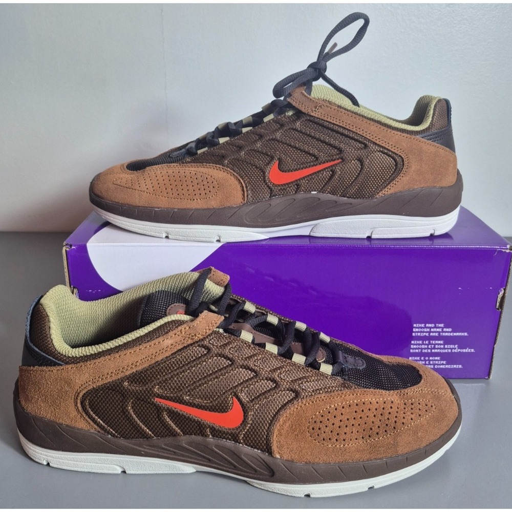Nike SB Vertebrae Shoes Mens 11 Cacao Wow Dragon Red FD4691-200 NEW WITH BOX